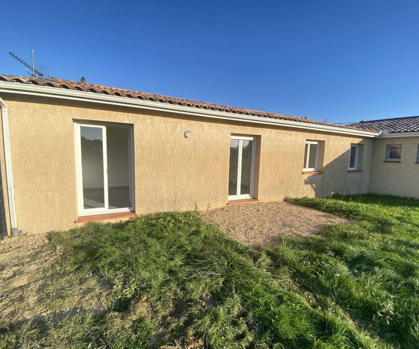 Villa plain pied avec garage